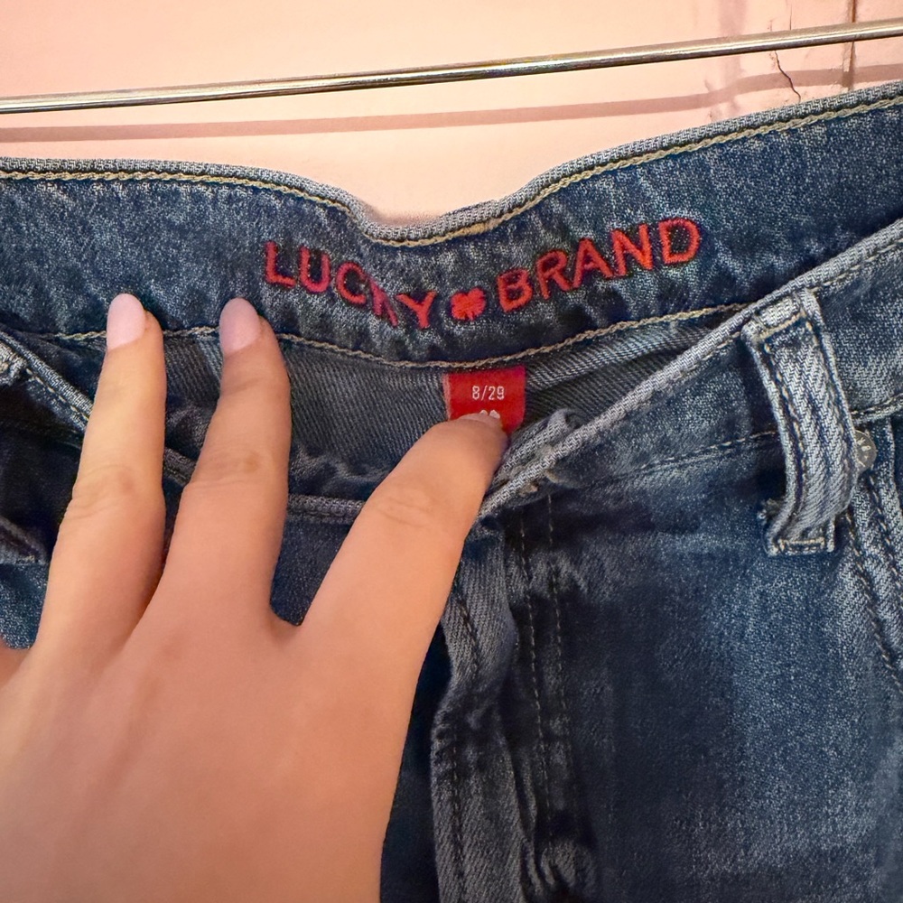 Lucky High Rise Wide Leg Jean - Picture 3 of 3